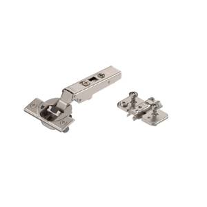 Balama clip-top 110 grade, aplicata, blumotion, balama si placuta 3D cu diblu Expando, Blum