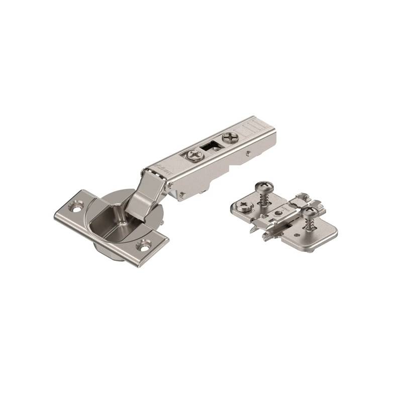 Balama clip-top 110 grade, aplicata, reglaj 3D, placuta cu diblu Expando, Blum