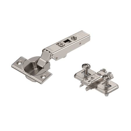 Balama clip-top 110 grade, aplicata, placuta cu diblu Expando, Blum