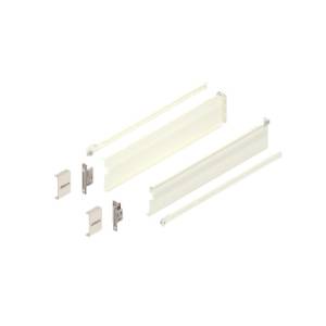 Metabox K - H118, glisiera cu role, 400mm, alb-crem, Blum