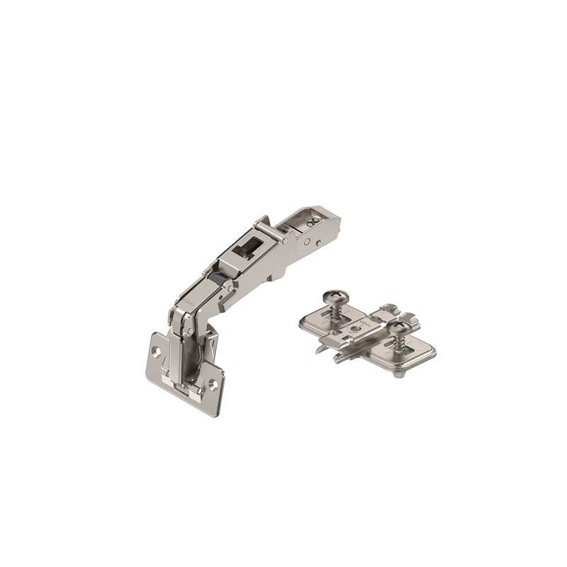 Balama clip-top 170 grade, aplicata, fara arc, placuta cu diblu Expando, Blum