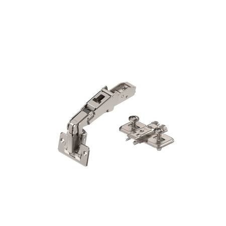 Balama clip-top 170 grade, aplicata, fara arc, placuta cu diblu Expando, Blum
