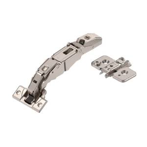 Balama clip-top aplicata, 125 grade, blumotion integrat, placuta cu excentric 3D, Blum