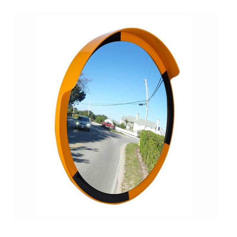 Oglinda rutiera 600mm, portocaliu-negru, polipropilenă-policarbonat pentru casa si proiecte eficiente