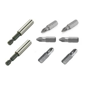 Set 2 adaptor magnetic, biti 2 x PZ1, 2 x PZ2, 2 x PZ3