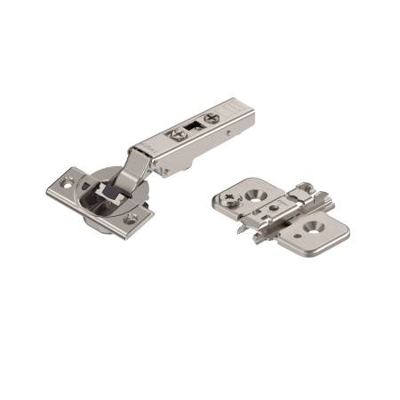 Balama clip top 110° aplicata, blumotion placuta 3D, Blum