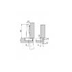 Balama clip 100° aplicata Blum 250 bucati (2)