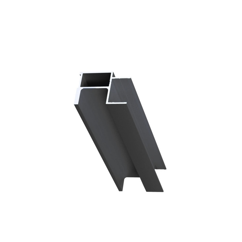 Hafele Profil tip maner ADOOR EASY U-18 Antracit 2.7m pentru casa si proiecte eficiente