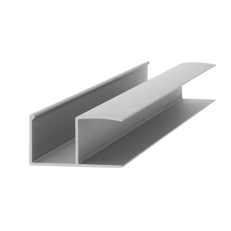 Profil maner pentru dressing, model Y, finisaj aluminiu, 2.5 metri
