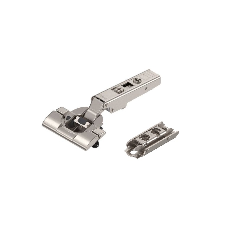 Balama clip top 110 grade, aplicata, diblu inserta, blumotion, placuta dreapta, Nicletala, Blum
