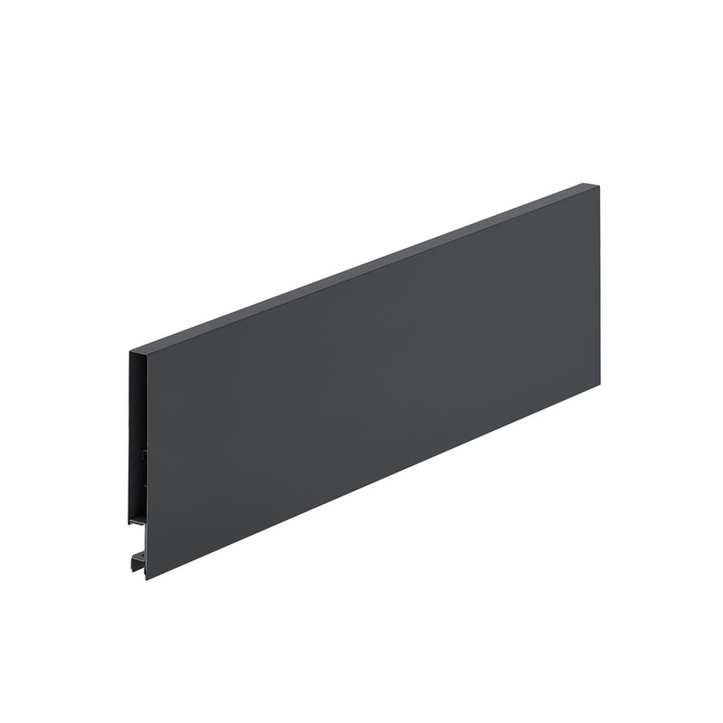 Set laterale metalice, Syncro, H128, 350mm, pal 18mm, finisaj Antracit, Hafele