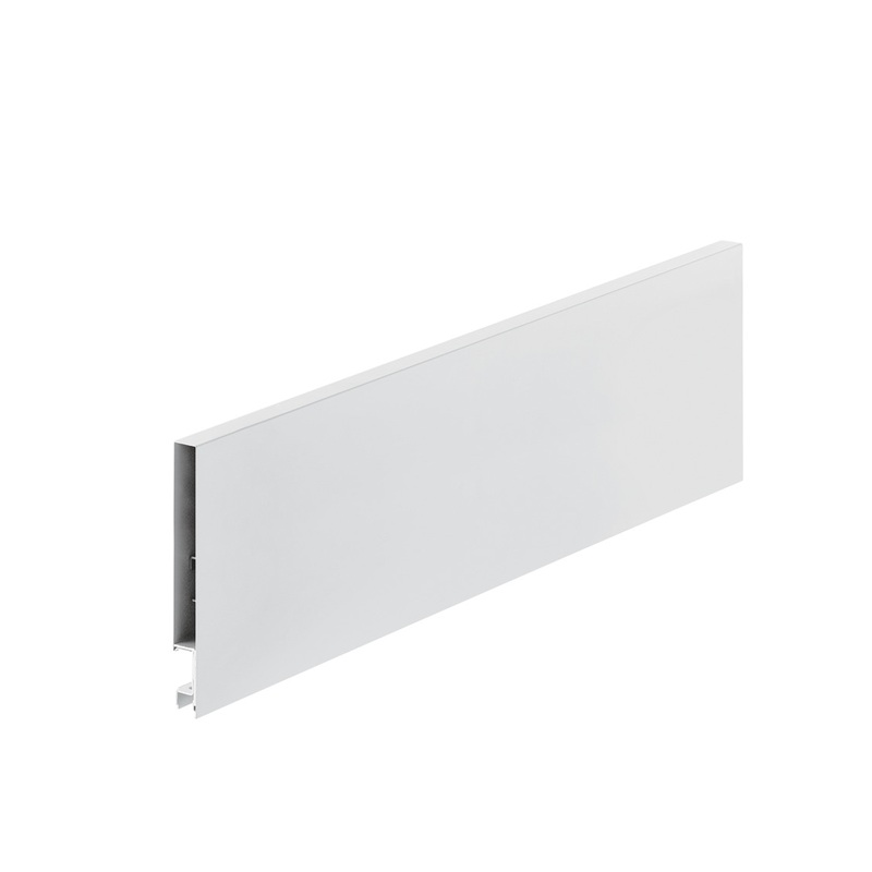 Set laterale metalice, Syncro, H128, 350mm, pal 18mm, finisaj Alb, Hafele