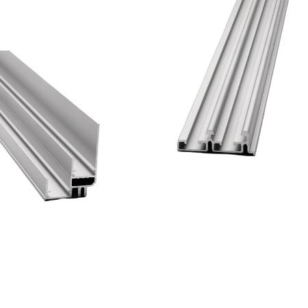 Kit sina dressing, dubla, aluminiu, 2.5m, Master, Hafele