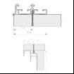 Kit sina dressing, dubla, aluminiu, 2.5m, Master, Hafele 2