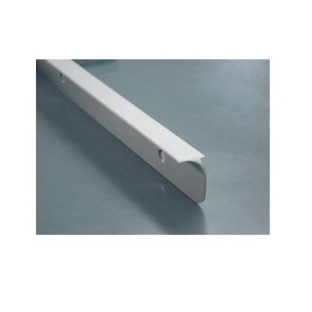 Imbinare blat 40 mm 90° Drept-Rotund Alb