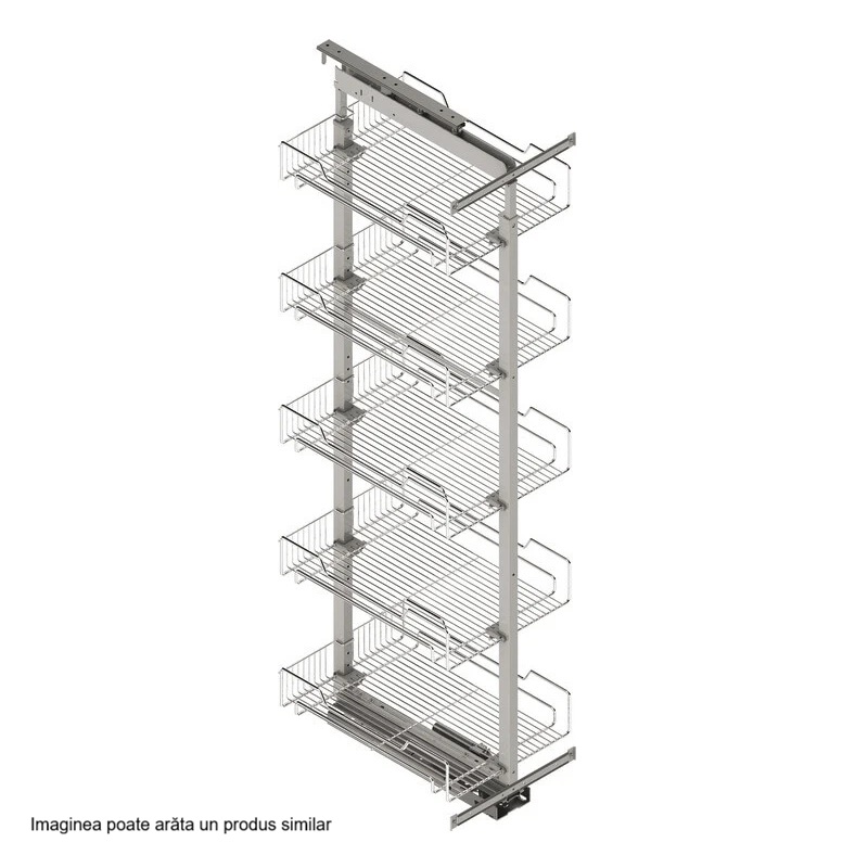 Coloana 6 cosuri, corp 400, amortizare, extractie totala, H 1959-2359, 80kg, Hafele