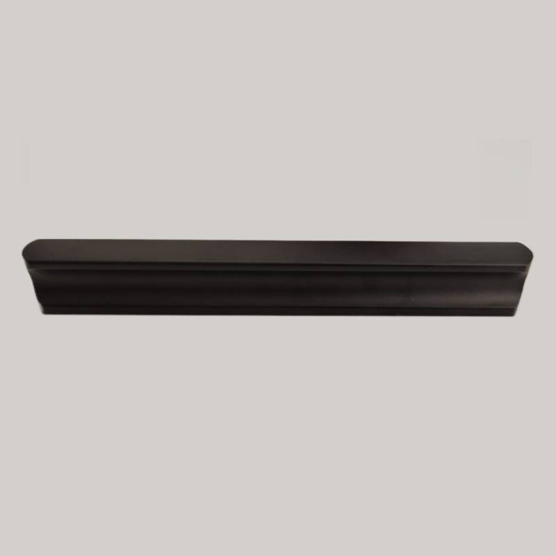 Maner Stamp, 224mm interaxa, negru mat pentru casa si proiecte eficiente