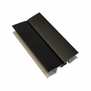 Multiangolo / multiunghi PVC, H100, finisaj negru, set 2 bucati