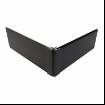 Multiangolo PVC H100 Negru, set 2 buc 2