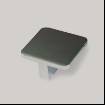 Buton mobilier patrat 718, 40x40, finisaj crom