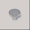 Buton mobilier rotund  1081, metalic, finisaj crom