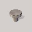 Buton mobilier rotund  1081, metalic, finisaj inox
