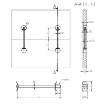 Conector pentru blat L150 mm (2)