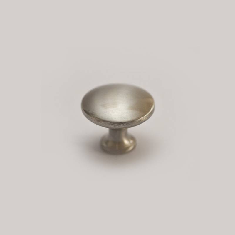 Buton mobilier rotund 315-26, FI 32, metalic, finisaj inox pentru casa si proiecte eficiente