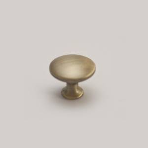 Buton mobilier rotund 315-26, FI 32, metalic, finisaj antichizat