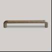 Maner mobilier Ergo, striat, 320 mm interaxa, finisaj maro