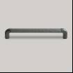 Maner mobilier Ergo, striat, 320 mm interaxa, finisaj gri