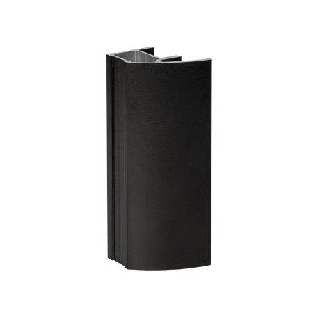 Profil maner A-18, 2.7m, negru mat, Hafele