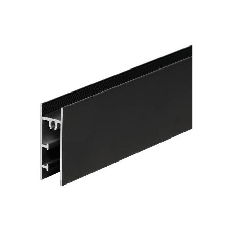 Profil inferior A-18 / H-18, 3m, negru mat, Hafele
