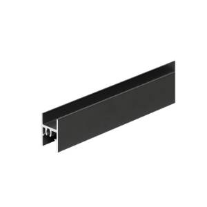 Profil superior/intermediar A-18 / H-18, 3m, negru mat, Hafele