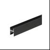 Profil superior,intermediar A-18 , H-18, 3m, negru mat, Hafele