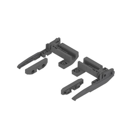 Opritor de polita pentru Tandem, set, gri-orion, Blum