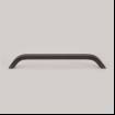 Maner mobilier arcada 6065, 192mm interaxa, metalic, finisaj negru