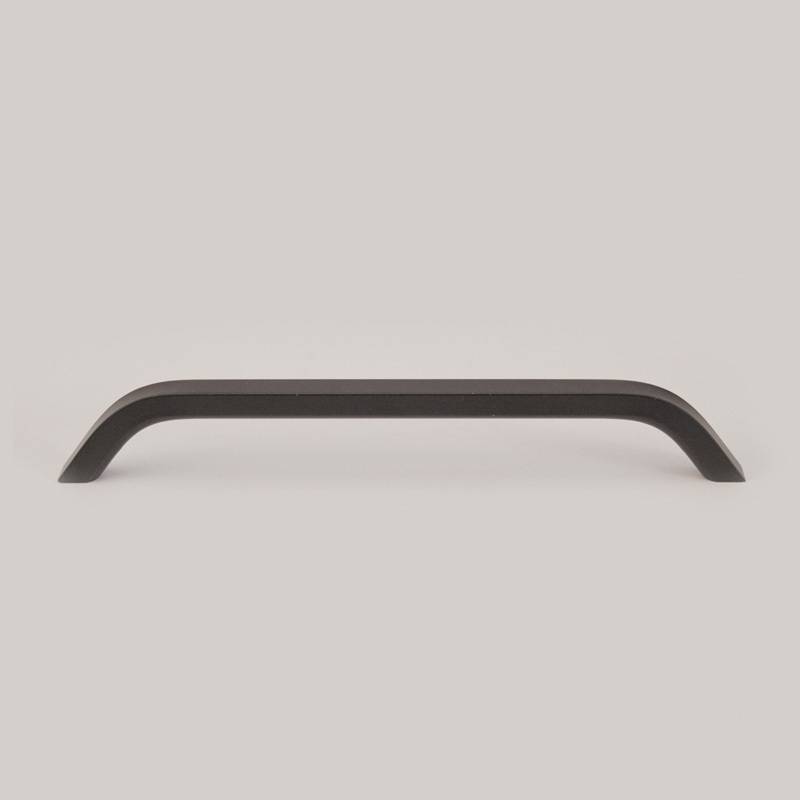 Maner mobilier arcada 6065, 256mm interaxa, metalic, finisaj negru pentru casa si proiecte eficiente