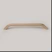 Maner mobilier arcada 6065, 192mm interaxa, metalic, finisaj auriu