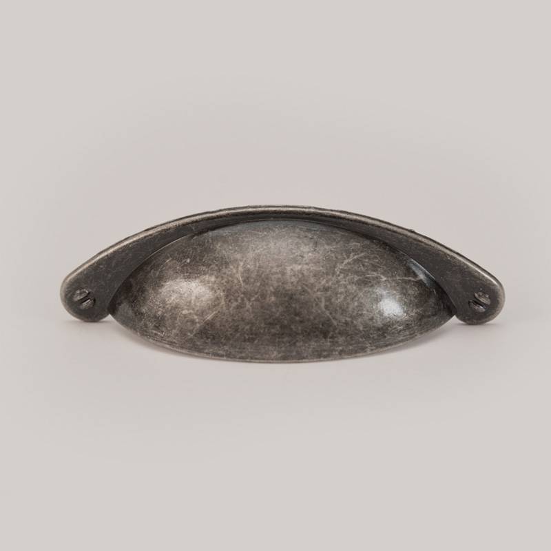 Maner mobilier scoica SC01, 96mm interaxa, metalic, finisaj antichizat pentru casa si proiecte eficiente
