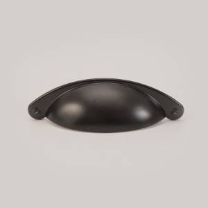 Maner mobilier scoica SC01, 96mm interaxa, metalic, finisaj negru