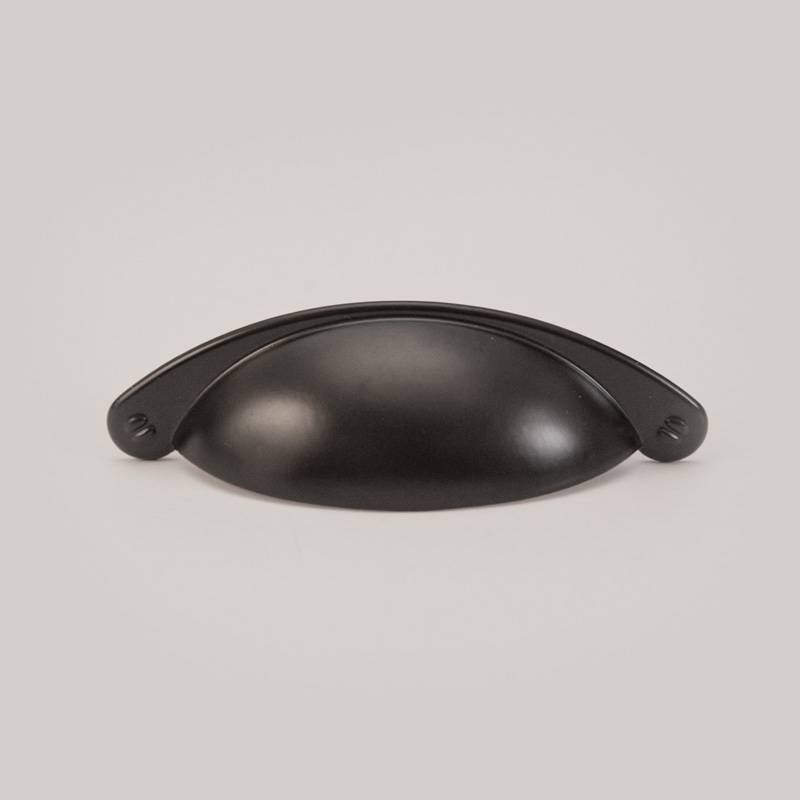 Maner mobilier scoica SC01, 96mm interaxa, metalic, finisaj negru pentru casa si proiecte eficiente