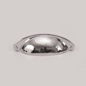 Maner mobilier scoica SC01, 96mm interaxa, metalic, finisaj crom