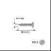 Holzsurub PAL-Lemn, 4.0 x 18, alb-zincat, 100 bucati, Reisser