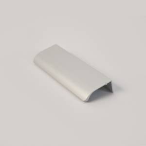 Maner mobilier 3996, 1200 mm, 1000 mm interaxa, metalic, finisaj aluminiu