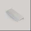 Maner mobilier 3996, 1200 mm, 1000 mm interaxa, metalic, finisaj alb