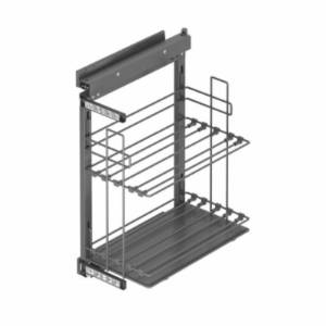 Cos Jolly pentru tavi de cuptor, 15 x 475 x 640, finisaj antracit, Starax