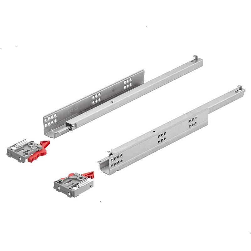 Glisiera sub sertar Syncro 350mm extractie partiala Hafele pentru casa si proiecte eficiente