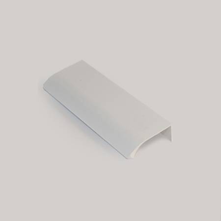 Maner mobilier 3996, 200 mm, 160 mm interaxa, metalic, finisaj alb