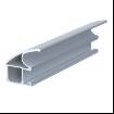 Profil maner A-10, 3m, aluminiu, Hafele